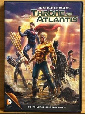 Justice League Throne Of Atlantis DC Comics DVD 2015
